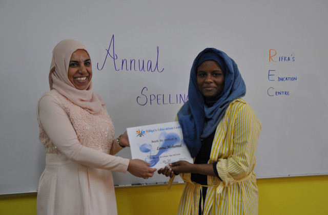 Spelling bee winners